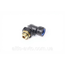 Уголок М16*1,5, D=12 соединительный пласт. (оригинал Wabco) 8938312950