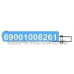 Рессора ROR 1 листовая (Schomaecker) 88773600 Рессора ROR 1 листовая (Schomaecker) 88773600