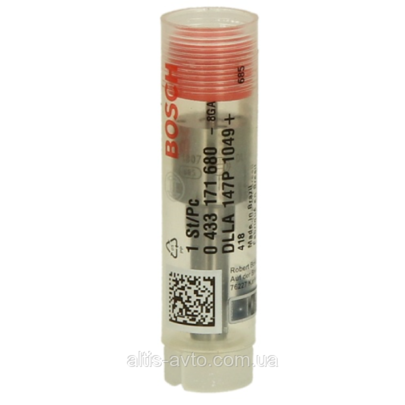 Роспылитель форсунки Mercedes DLLA 147 P 1049 (Bosch) 0433171680 Роспылитель форсунки Mercedes DLLA 147 P 1049 (Bosch) 0433171680