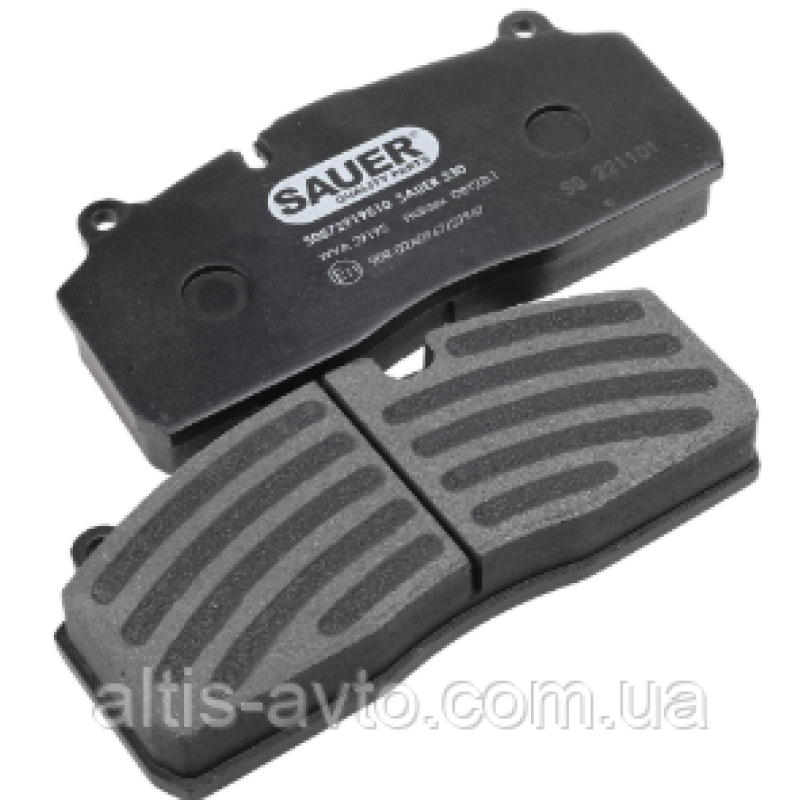 Колодки тормозные HALDEX DB 22 LT с монтажным комплектом ➤ WVA29175 Колодки тормозные HALDEX DB 22 LT с монтажным комплектом ➤ WVA29175