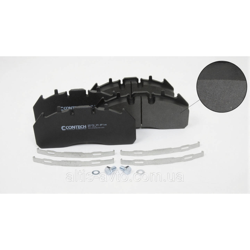 Колодки тормозные MERITOR ELSA 225–3 (Renault, ROR, MERITOR ➤ WVA29174 Колодки тормозные MERITOR ELSA 225–3 (Renault, ROR, MERITOR ➤ WVA29174