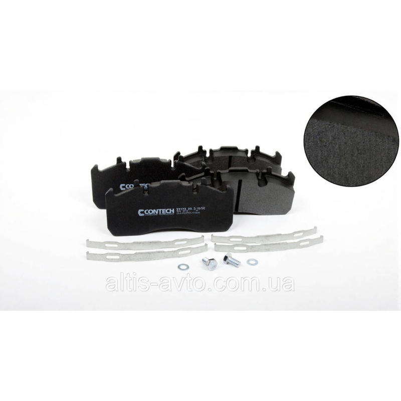 Колодки тормозные MERITOR ELSA 225–1 (Renault, ROR, MERITOR ➤ WVA29173 Колодки тормозные MERITOR ELSA 225–1 (Renault, ROR, MERITOR ➤ WVA29173
