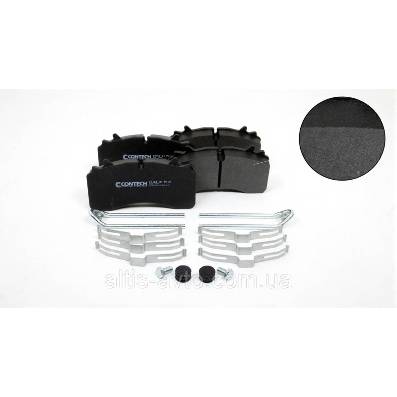 Колодки тормозные WABCO PAN 22–1, MAXX 22T (DAF, Gigant, SAE, SMB, Kögel, SAF ➤ WVA29162