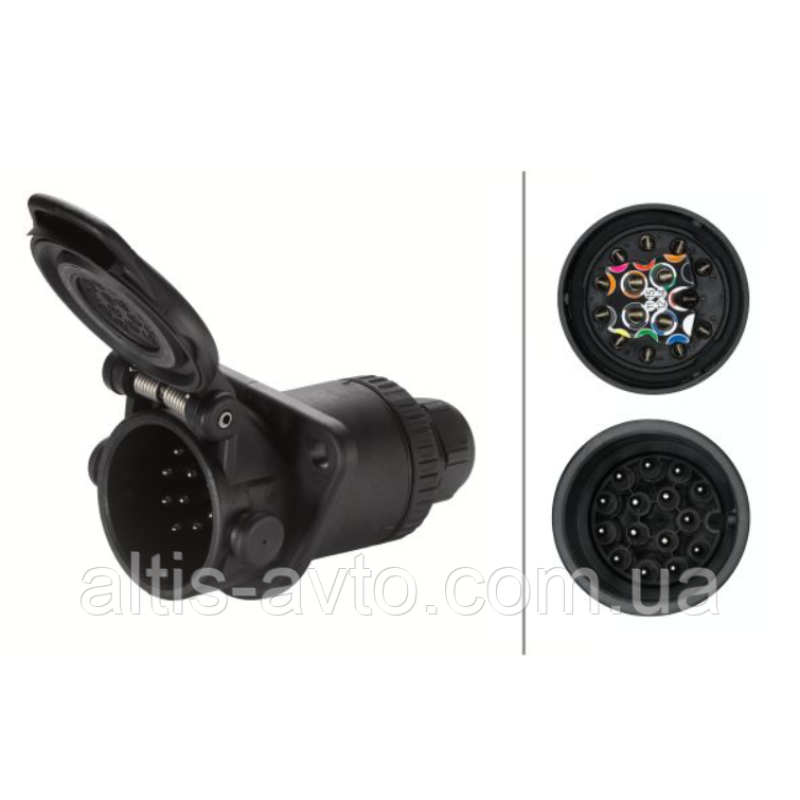 Розетка EBS электрическая 24V, 15–pin ➤ 8JB00724201/55400002/85113790/5010589540/138