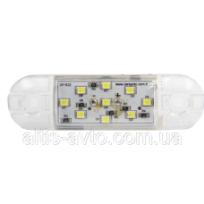 Фонарь габаритный 9 LED белый ➤ 201622-B