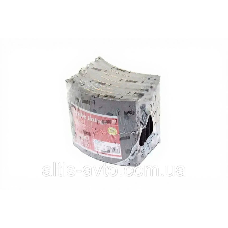 Тормозные накладки (комплект на ось) 400х200 2-й рем. KASSBOHRER (Lumag) 191662010110 Тормозные накладки (комплект на ось) 400х200 2-й рем. KASSBOHRER (Lumag) 191662010110