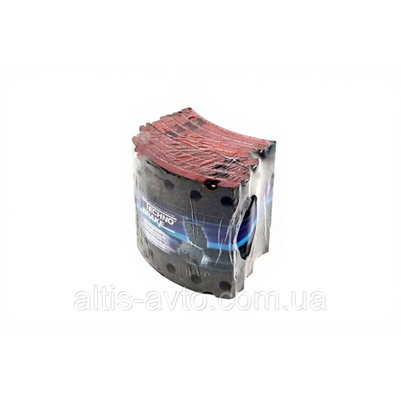 Тормозные накладки (комплект на ось) 360х200 1-й рем. BPW (Techno Brake) AS5052+10 Тормозные накладки (комплект на ось) 360х200 1-й рем. BPW (Techno Brake) AS5052+10
