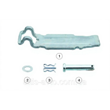 Ремкомплект суппорта/тормозной колодки KNORR SN6,SN7 (Andtech) 0810 10236