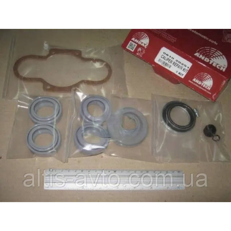 Ремкомплект суппорта MERITOR D LISA уплотнения, пыльники SJ4078 (Andtech) 0810 20251