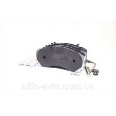 Тормозные колодки (комплект на ось) BPW TSB3709 (Techno Brake) 970024E3