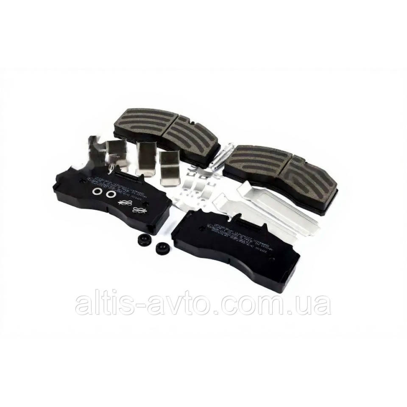 Тормозные колодки EVO-BRAKE (комплект на ось) BPW TSB3709 (Winnard) WP1563EVO