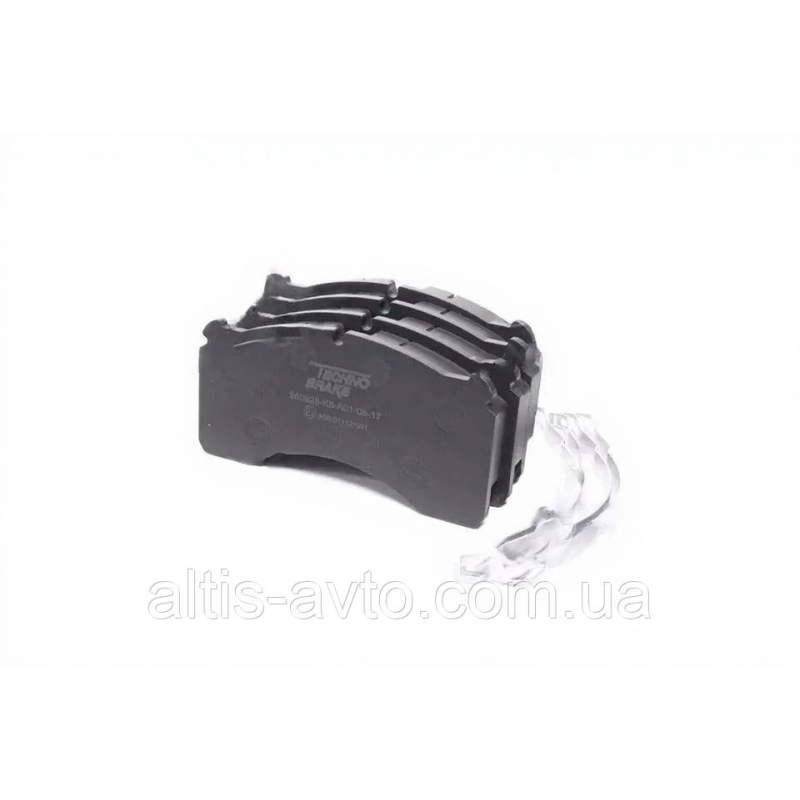 Тормозные колодки (комплект на ось) ROR DX195 (Techno Brake) 960928E3 Тормозные колодки (комплект на ось) ROR DX195 (Techno Brake) 960928E3