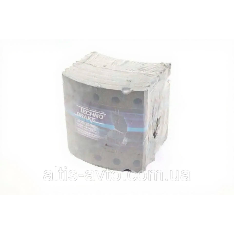 Тормозные накладки (комплект на ось) 420х200 3-й рем. BPW, DAF SB, SAF (Techno Brake) AC1394+30 U Тормозные накладки (комплект на ось) 420х200 3-й рем. BPW, DAF SB, SAF (Techno Brake) AC1394+30 U