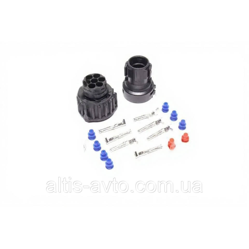 Штекер байонет 7-pin АМР 1.5 для MAN / Mercedes-Benz / Renault / VOLVO / DAF / SCANIA (TE PART 78