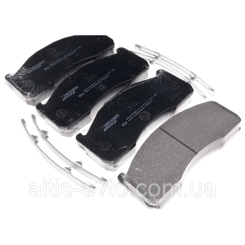 Тормозные колодки (комплект на ось) SAF, VOLVO (Techno Brake) 960349E11