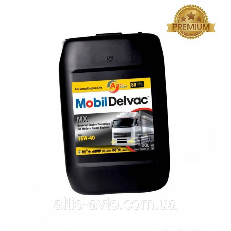 Премиум моторное масло для DAF 10w40 полусинтетика Mobil (все модели XF/CF/LF)