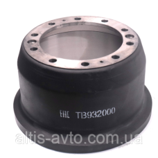 Тормозной барабан DAF TRUCK (Techno Brake) 932000