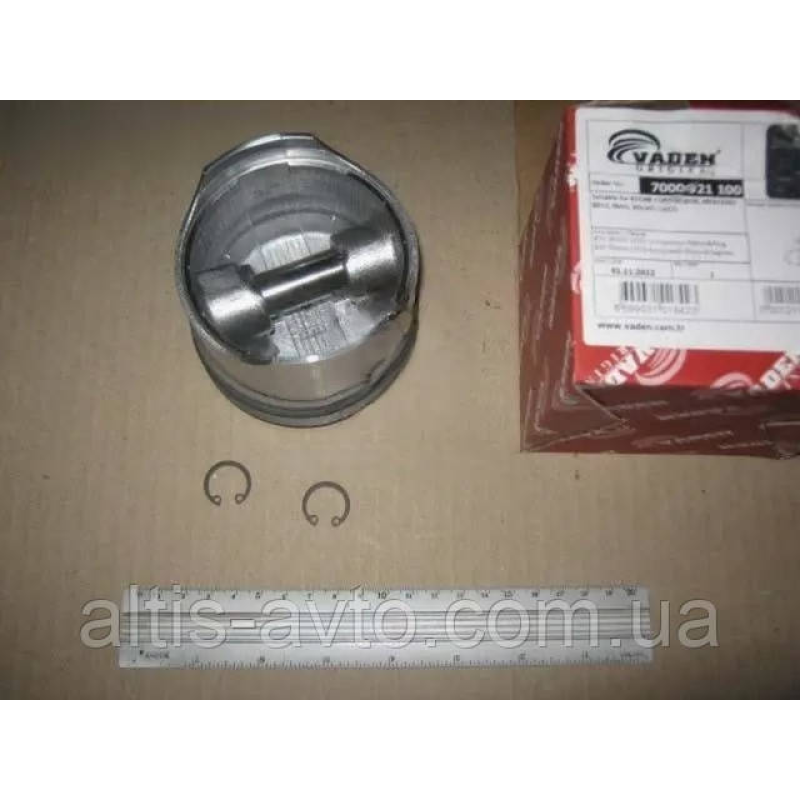 Поршень компрессора с кольцами 92.00mm (STD) Mercedes OM472 (VADEN) 7000 921 100