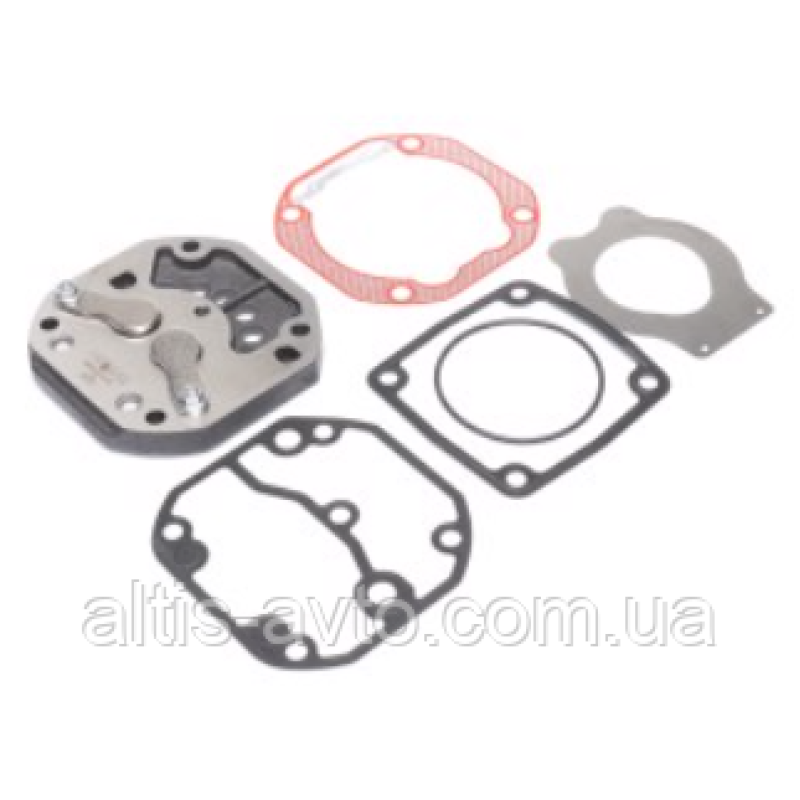 Плита клапанная в сборе Mercedes OM442 полный комплект (VADEN) 1100 080 750 Плита клапанная в сборе Mercedes OM442 полный комплект (VADEN) 1100 080 750