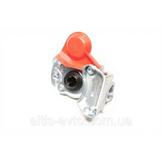 Головка соединительная М22x1.5 с/к красный MERCEDES, MAN (оригинал Wabco) 4522002110