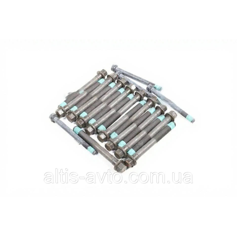 Болт головки блока DAF WS/XF M16x2.0x146 17шт. + M12x1.75x140 4 шт (Elring) 199.300