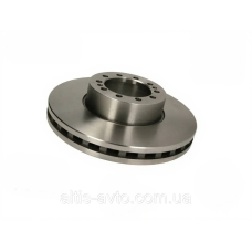Передний диск тормозной DAF LF 55 тормозной системы Wabco Pan-19, 1400069 D 375x45 мм