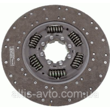 Диск сцепления 400 MM MAN (оригинал Sachs) 1898 600 003