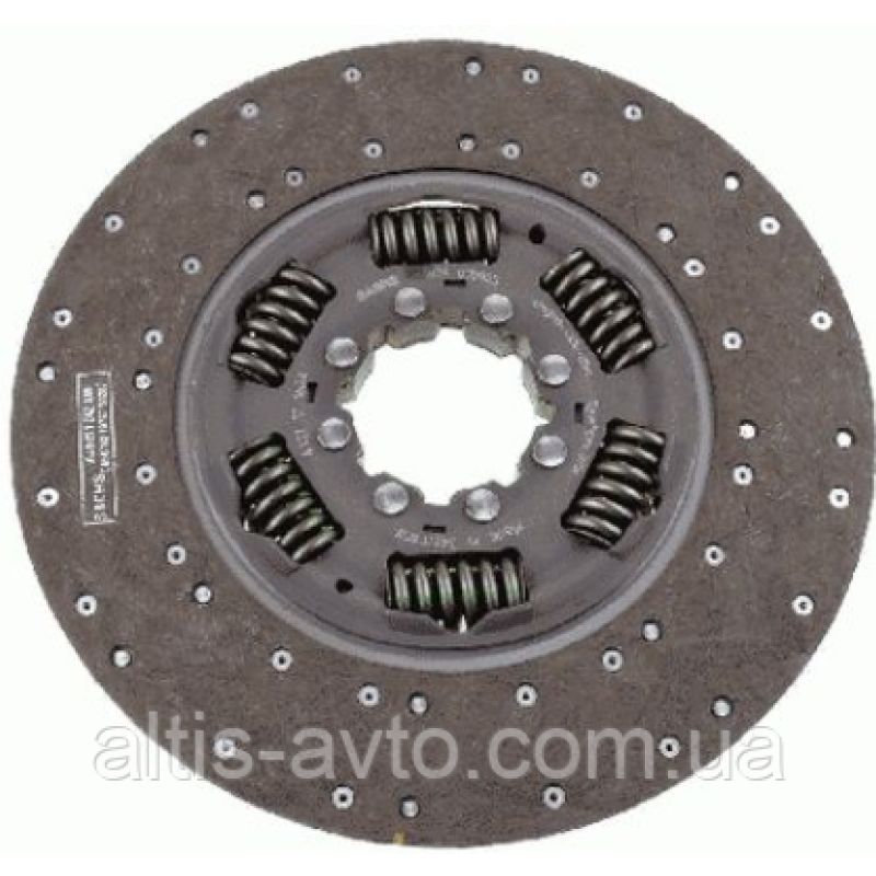 Диск сцепления 400 MM MAN (оригинал Sachs) 1898 600 003