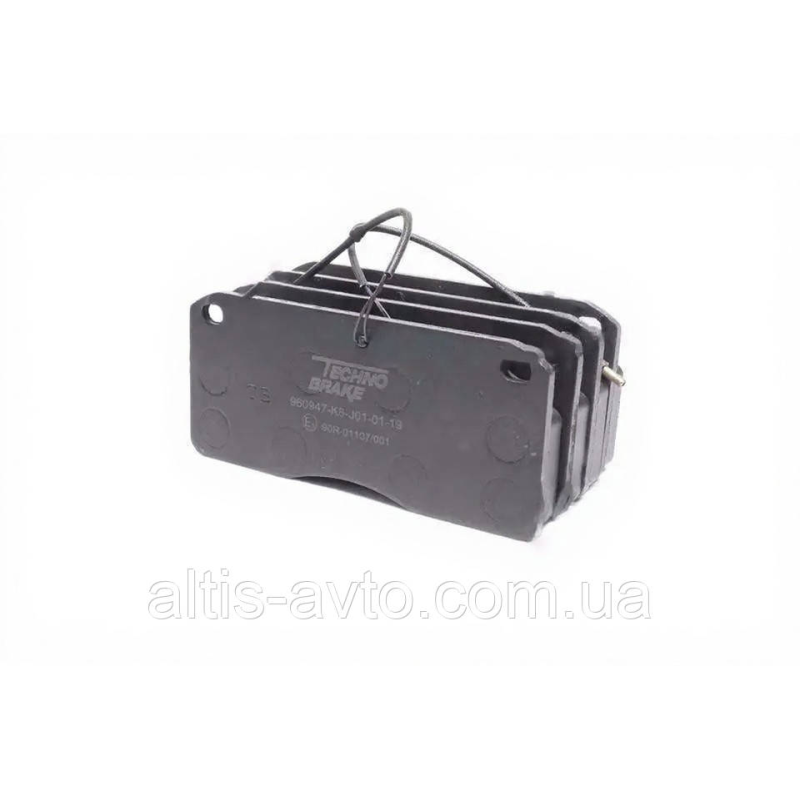 Тормозные колодки (комплект на ось) VOLVO FL6 (Techno Brake) 960947E3