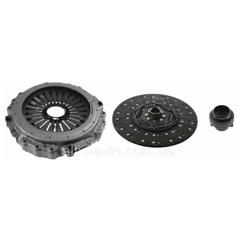 Сцепление (комплект) 430 MM DAF (оригинал Sachs) 3400 122 101