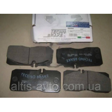 Тормозные колодки (комплект на ось) MAN L2000 (Techno Brake) 960955E3