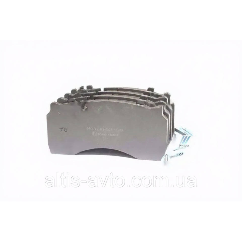 Тормозные колодки (комплект на ось) DAF LF55, Renault Midlum (Techno Brake) 960272E3