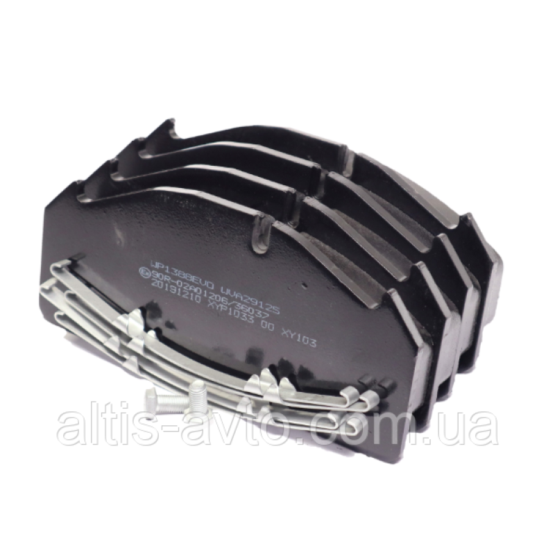 Тормозные колодки EVO-BRAKE (комплект на ось) ROR TA/LM D DUCO, VOLVO FM,FL (Winnard) WP