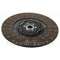 Диск сцепления ведомый Mercedes ATEGO 400mm (оригинал Sachs) 1878 023 831