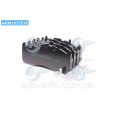 Тормозные колодки EVO-BRAKE (комплект на ось) BPW (Winnard) WP173EVO