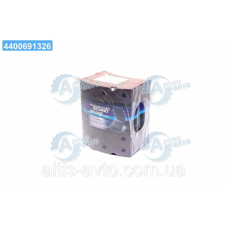 Тормозные накладки (комплект на ось) 419х219,2 станд. ROR, TRAILOR (Techno Brake) AS5004