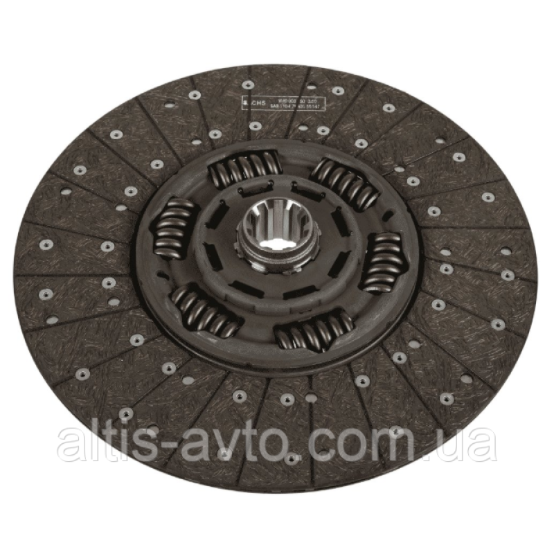 Диск сцепления 430 MM IVECO (оригинал Sachs) 1878 085 741