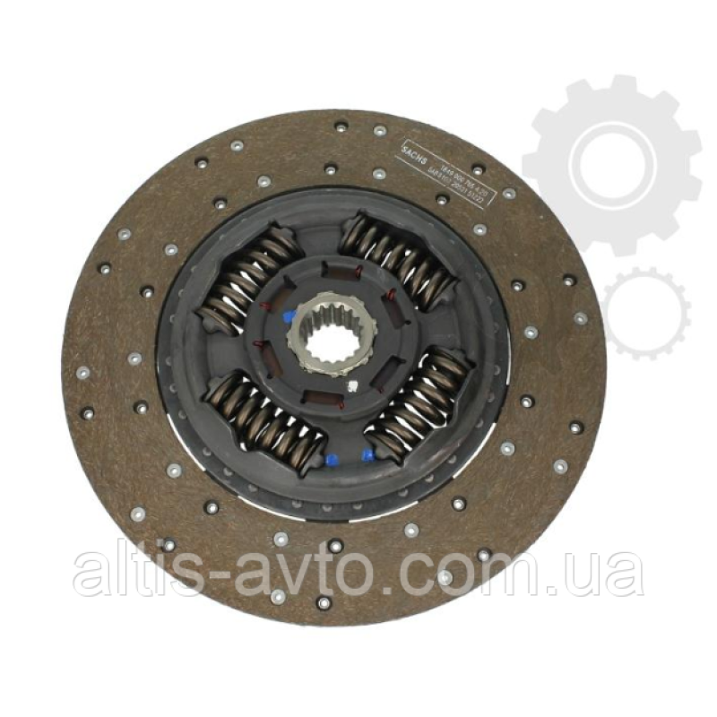 Диск сцепления ведомый Mercedes (оригинал Sachs) 1878 052 842