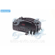 Тормозные колодки (комплект на ось) Renault Midlum (TRW) GDB5100