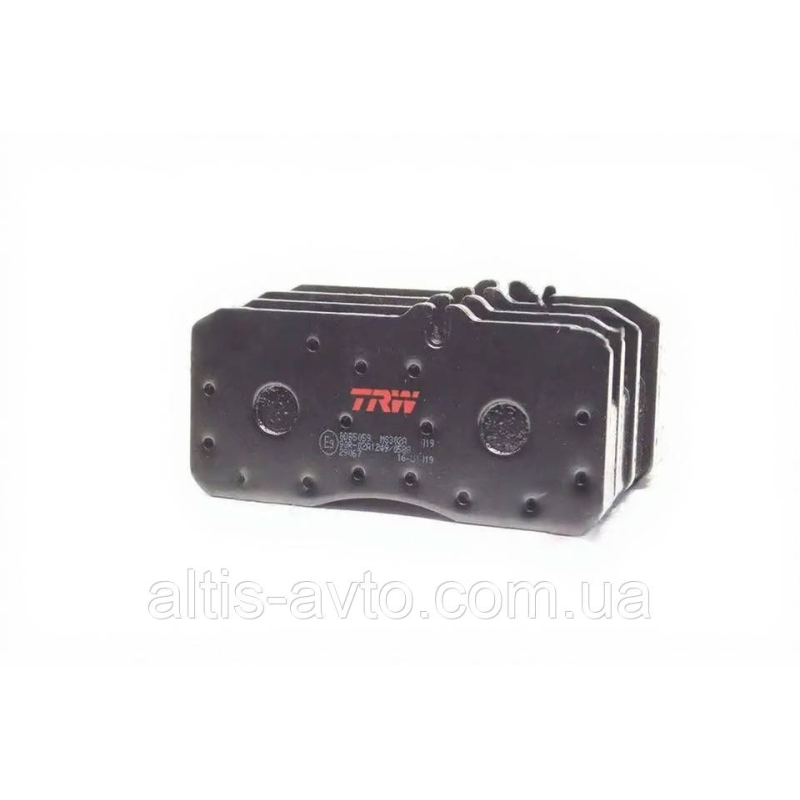 Тормозные колодки (комплект на ось) MAN L2000, передний (TRW) GDB5059
