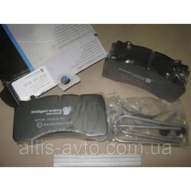 Тормозные колодки (комплект на ось) SAF 22,5 (Winnard) WP139