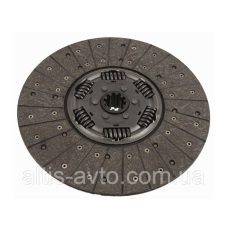 Диск сцепления 380 MM Mercedes (оригинал Sachs) 1878 634 285