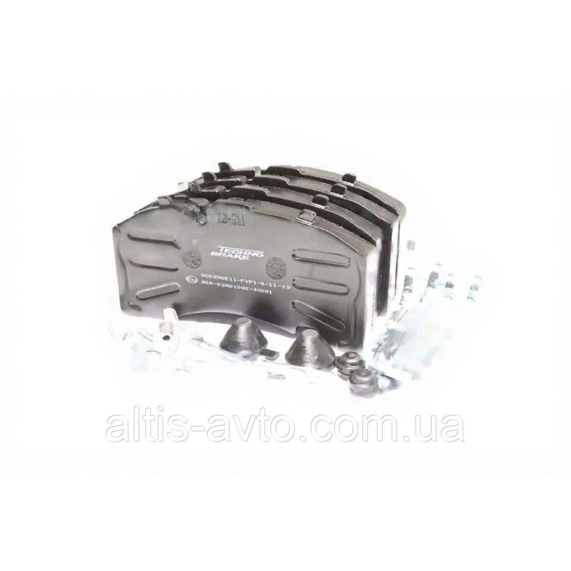 Тормозные колодки (комплект на ось) BPW RS-SB 4309T (Techno Brake) 960996E11