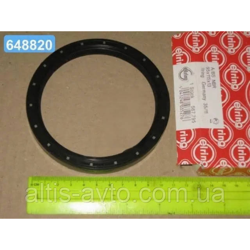 Сальник ступицы 95X115X13 Mercedes (Elring) 567.795