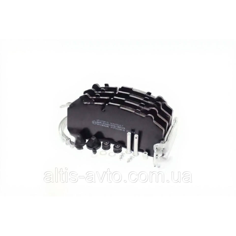 Тормозные колодки EVO-BRAKE (комплект на ось) BPW SB 4345 (Winnard) WP133EVO