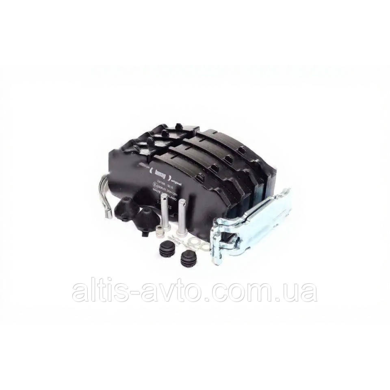 Тормозные колодки (комплект на ось) BPW SKH (Lumag) 293060090100