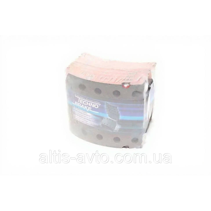 Тормозные накладки (комплект на ось) 420х180 станд. BPW, KASSBOHRER, SAF (Techno Brake) AC1150 UA