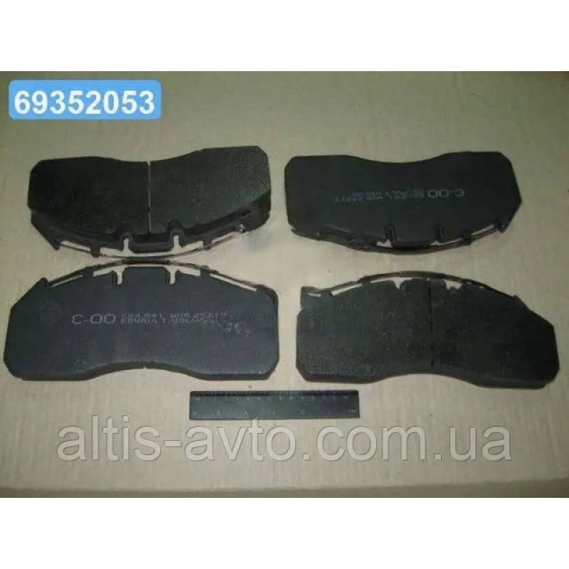 Тормозные колодки (комплект на ось) Renault Premium, Magnum, ROR, VOLVO (CEI) 584.041