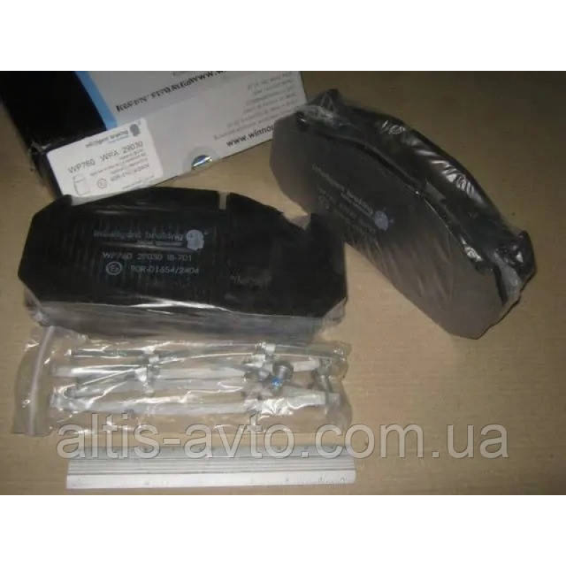 Тормозные колодки (комплект на ось) MAN 2000,TGA, Mercedes, KASSBOHRER, Renault MAGNUM (