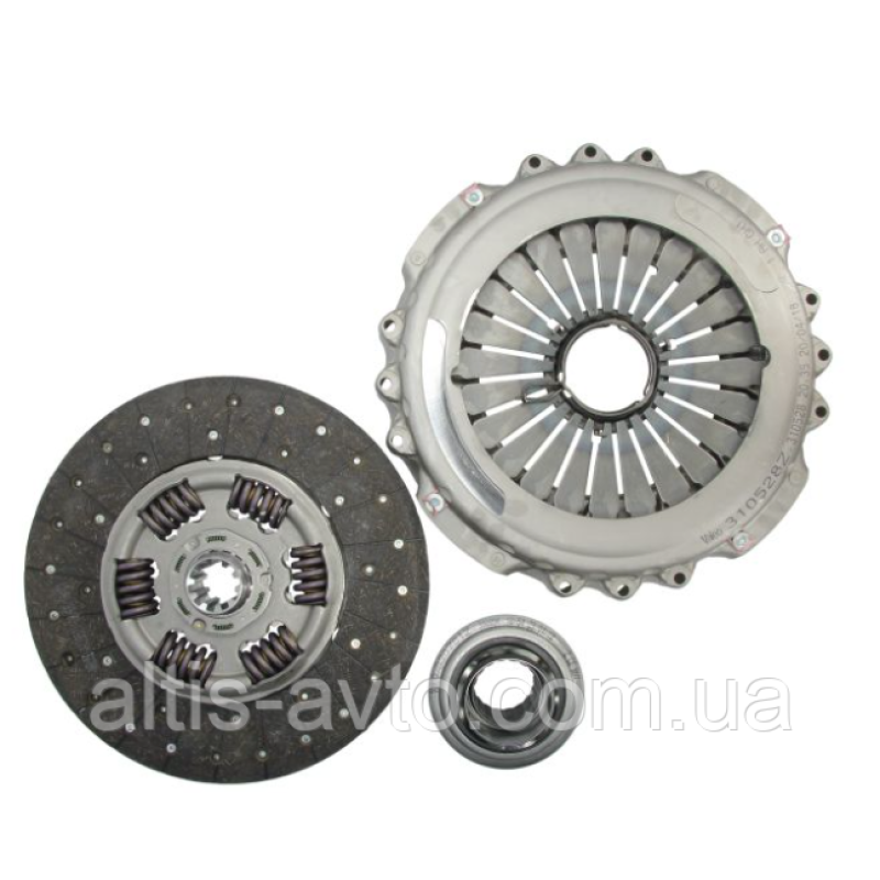 Сцепление (комплект) MAN TGX (Valeo) 827407